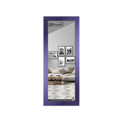 B&Q -  30X16" Purple Poster FrameModern Picture Frame For Wall ArtPrints And PhotosDurable And Stylish Display Frame