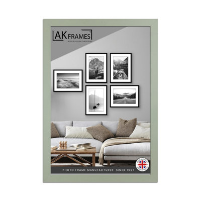 B&Q -  100X70Cm Green Poster FrameModern Picture Frame For Wall ArtPrints And PhotosDurable And Stylish Display Frame