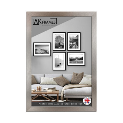 B&Q -  100X70Cm Aluminium Poster FrameModern Picture Frame For Wall ArtPrints And PhotosDurable And Stylish Display Frame