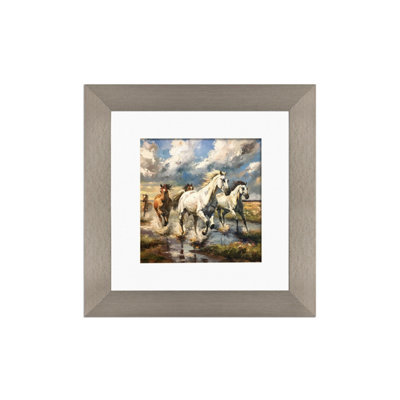 Ak Frames Aluminium 8X8 Frame With 6X6 Mount And Perspex Front from B&Q