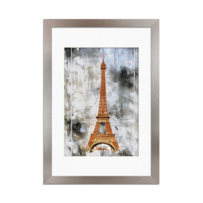 Ak Frames Aluminium 100X70Cm Frame With 90X60Cm Mount And Perspex Front from B&Q