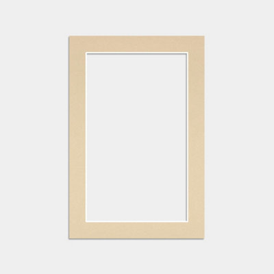 Ak Frames 6X4 Ivory Picture Mounts To Fit 5X3 Aperture SizeMount Board Only (No Frame Included) from B&Q