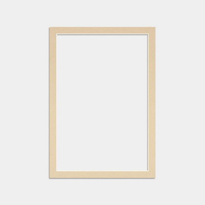 Ak Frames 100X70Cm Ivory Picture Mounts To Fit 90X60Cm Aperture SizeMount Board Only (No Frame Included) from B&Q