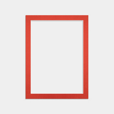 Ak Frames 80X60Cm Poppy Red Picture Mounts To Fit 70X50Cm Aperture SizeMount Board Only (No Frame Included) from B&Q