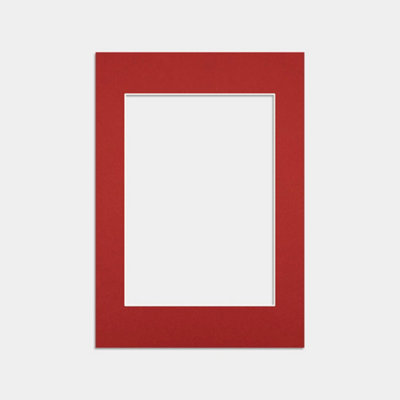 Ak Frames 14X11 Crimson Picture Mounts To Fit 10X8 Aperture SizeMount Board Only (No Frame Included) from B&Q