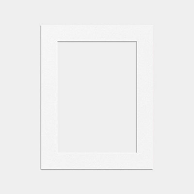 Ak Frames 9X7 White Picture Mounts To Fit 6X4 Aperture SizeMount Board Only (No Frame Included) from B&Q