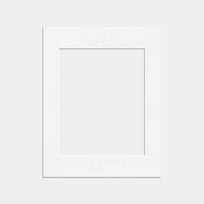 Ak Frames 14X11 White Picture Mounts To Fit 10X8 Aperture SizeMount Board Only (No Frame Included) from B&Q
