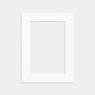 Ak Frames 16X12 White Picture Mounts To Fit 12X8 Aperture SizeMount Board Only (No Frame Included) from B&Q