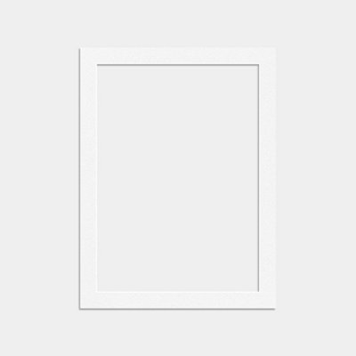 Ak Frames 80X60Cm White Picture Mounts To Fit 70X50Cm Aperture SizeMount Board Only (No Frame Included) from B&Q