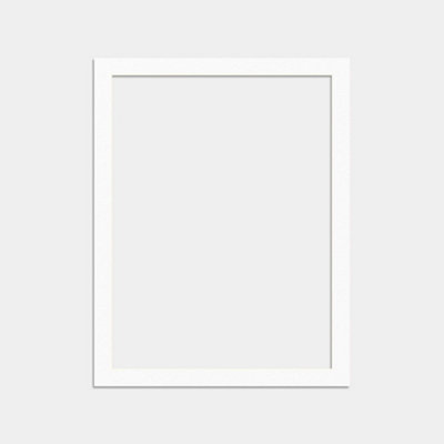 Ak Frames 90X70Cm White Picture Mounts To Fit 80X60Cm Aperture SizeMount Board Only (No Frame Included) from B&Q