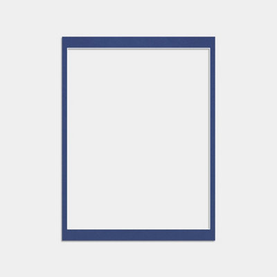Ak Frames 12X16 Blue Picture Mounts To Fit 14X11 Aperture SizeMount Board Only (No Frame Included) from B&Q