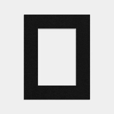 Ak Frames 9X7 Black Picture Mounts To Fit 6X4 Aperture SizeMount Board Only (No Frame Included) from B&Q
