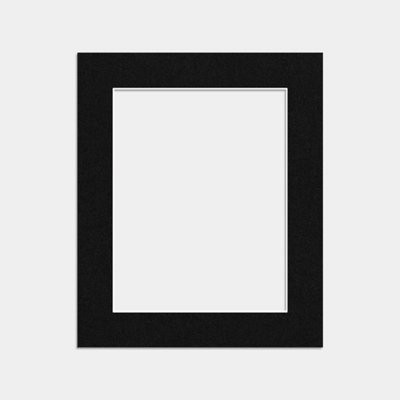 Ak Frames 12X10 Black Picture Mounts To Fit 9X7 Aperture SizeMount Board Only (No Frame Included) from B&Q