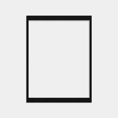 Ak Frames 12X16 Black Picture Mounts To Fit 14X11 Aperture SizeMount Board Only (No Frame Included) from B&Q