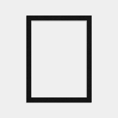 Ak Frames 16X12 Black Picture Mounts To Fit 14X10 Aperture SizeMount Board Only (No Frame Included) from B&Q