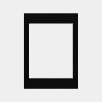 Ak Frames 70X50Cm Black Picture Mounts To Fit 50X40Cm Aperture SizeMount Board Only (No Frame Included) from B&Q