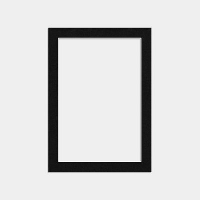 Ak Frames 70X50Cm Black Picture Mounts To Fit 60X40Cm Aperture SizeMount Board Only (No Frame Included) from B&Q