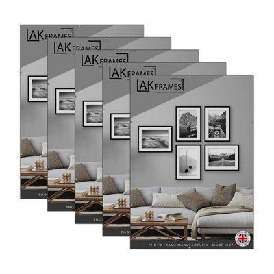 A3 Frameless Clip Frame (Pack Of 5) With PerspexFor PostersPrintsPhotos And Wall ArtAk Frames from B&Q
