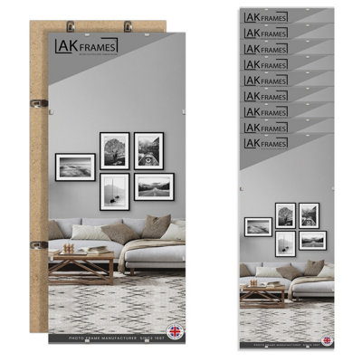 24X10 Frameless Clip Frame (Pack Of 10) With PerspexFor PostersPrintsPhotos And Wall ArtAk Frames from B&Q