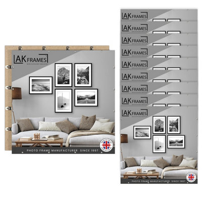 30X30 Frameless Clip Frame (Pack Of 10) With PerspexFor PostersPrintsPhotos And Wall ArtAk Frames from B&Q