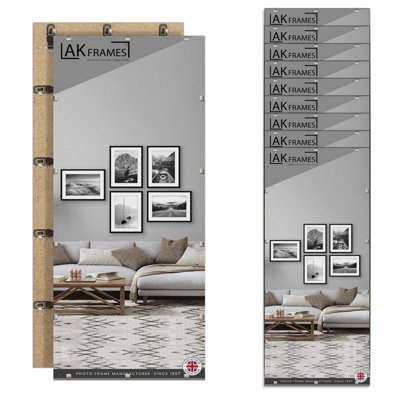 98X33Cm Frameless Clip Frame (Pack Of 10) With PerspexFor PostersPrintsPhotos And Wall ArtAk Frames from B&Q
