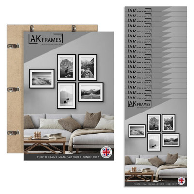 26X16 Frameless Clip Frame (Pack Of 20) With PerspexFor PostersPrintsPhotos And Wall ArtAk Frames from B&Q