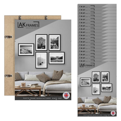 50X40Cm Frameless Clip Frame (Pack Of 20) With PerspexFor PostersPrintsPhotos And Wall ArtAk Frames from B&Q