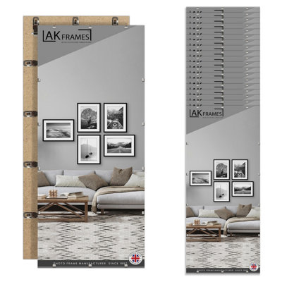 95X33Cm Frameless Clip Frame (Pack Of 20) With PerspexFor PostersPrintsPhotos And Wall ArtAk Frames from B&Q