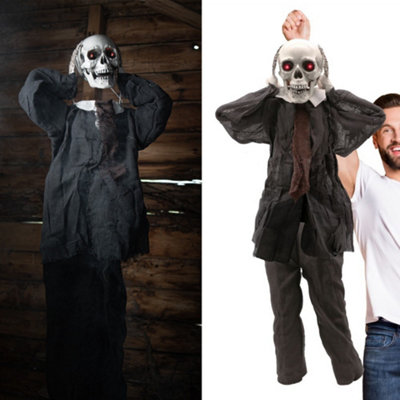 I Love Fancy Dress Animatronic Skeleton 110Cm 43" Halloween DecorationPack Of 2 from B&Q