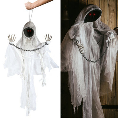 I Love Fancy Dress Hanging Ghastly Ghoul Animated DecorationPack Of 2 from B&Q