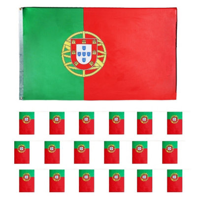 I Love Fancy Dress Portugal Flag And BuntingPack Of 3 from B&Q