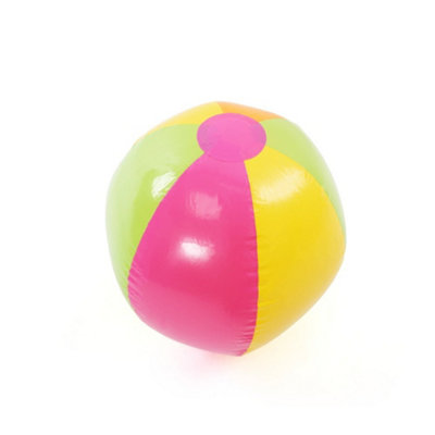 ILFD Group Ltd Multicoloured Inflatable Beachball60Cm / 24 InchPack Of 2 from B&Q