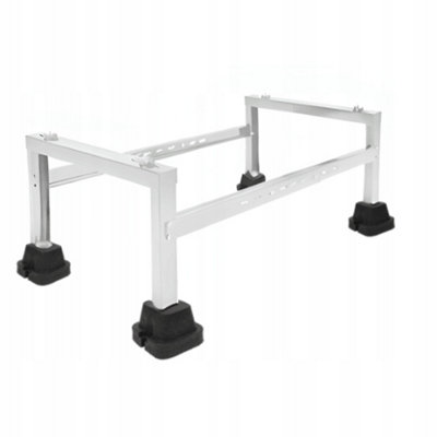 The Ground Support Hp-A Ral9016 Entalpia White Heat Pump / Air Con Bracket from B&Q