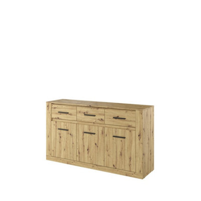 Arte Arti 09 Sideboard Cabinet 160CmOak ArtisanModern Storage For Contemporary Living from B&Q