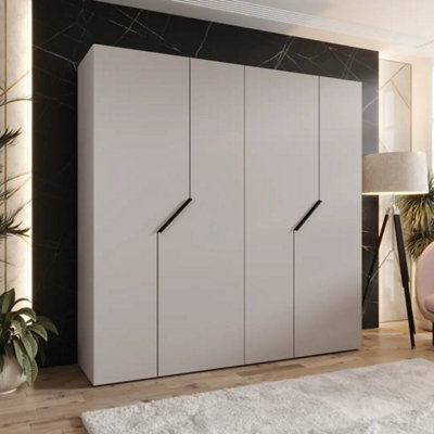 Arte Cashmere Blomvik I Hinged Wardrobe 200CmWarm Contemporary Tone With Everyday Function from B&Q