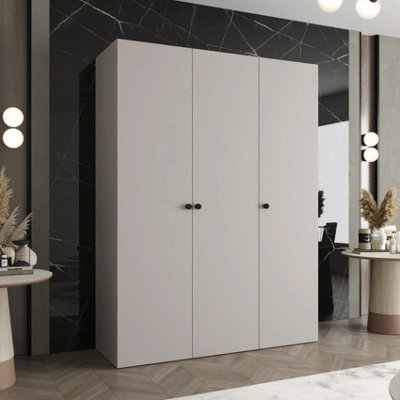Arte Parma I 150Cm Cashmere Hinged Door WardrobeElegant Comfort Meets Everyday Function from B&Q