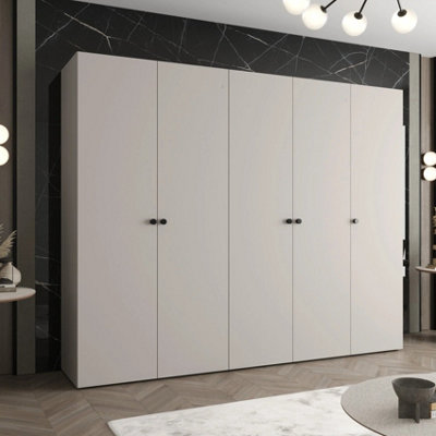 Arte Parma I 250Cm Cashmere Hinged Door WardrobeSerene Elegance Meets Everyday Organisation from B&Q