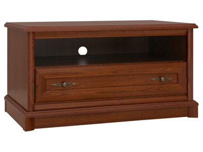 Arte Kent Chestnut 101Cm Tv CabinetClassic Media Console With Drawer & Shelf from B&Q