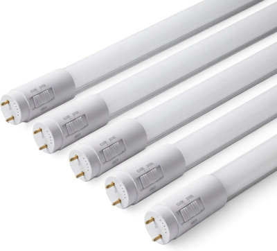 Ener-J 5 Pack T8 Led Tube 150Cm 22W Cct Switchable Colour Temperature from B&Q