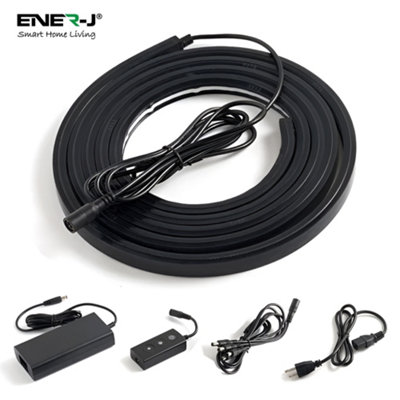 Ener-J Smart Led Strip Kit For Acoustic Panels Dimmable App Voice Control 2 Pack 12V from B&Q