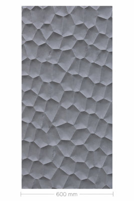 Ener-J Britwall Hard Pu Wall Panel Organic Pebble Texture Space Black Modern Feature Wall Cladding For Homes And Commercial Interiors from B&Q