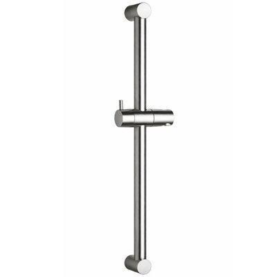 Home Range Chrome Silver Shower Rail Riser from B&Q