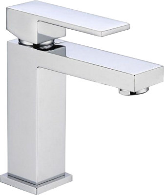 Home Range Chrome Basin Mixer Tap Single Lever Handle Moderna