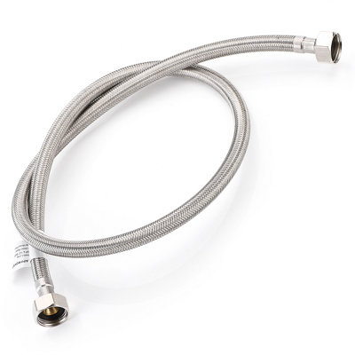1X Home Range 1/2" X 1/2" Bsp (900mm Long) Wras Approved Flexible Tap Connector Flexi Pipe For BathroomKitchenBoilers from B&Q