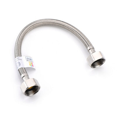 1X Home Range 3/4" X 3/4" Bsp (300mm Long) Wras Approved Flexible Tap Connector Flexi Pipe For BathroomKitchenBoilers from B&Q