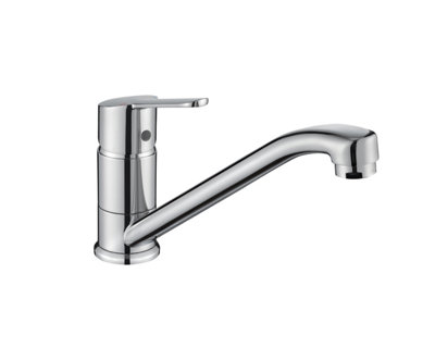 Home Range Clever Araya Mercia Urban Long Neck Kitchen Mixer Tap Chrome from B&Q