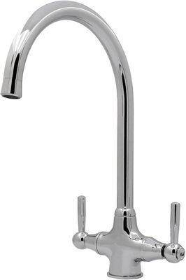 Home Range Clever Rune Kitchen Sink Mixer Tap Chrome