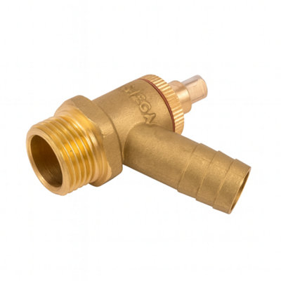 Home Range 3/4" Type A Brass Drain Off CocksDurable Bsp Drain Valve from B&Q