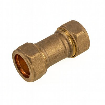 Home Range Westco 22mm Compression Brass Single Check Valve from B&Q