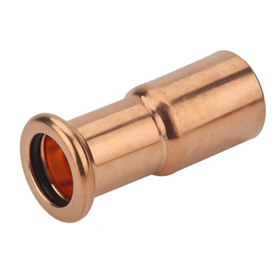 Home Range Westco 22mm X 15mm Copper Press Fitting ReducerWater Fitting from B&Q